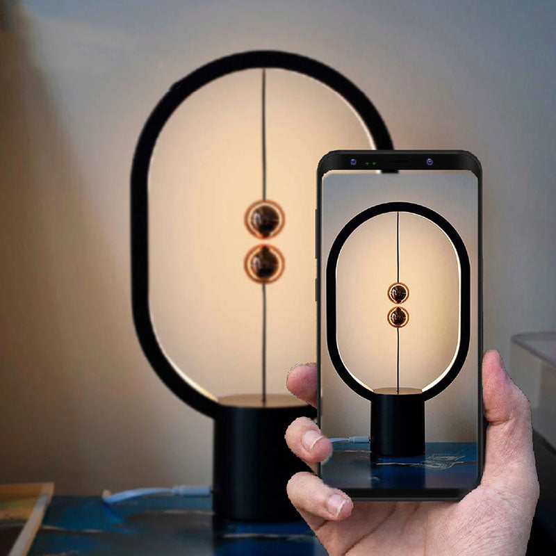 Ring Lamp with ball switch