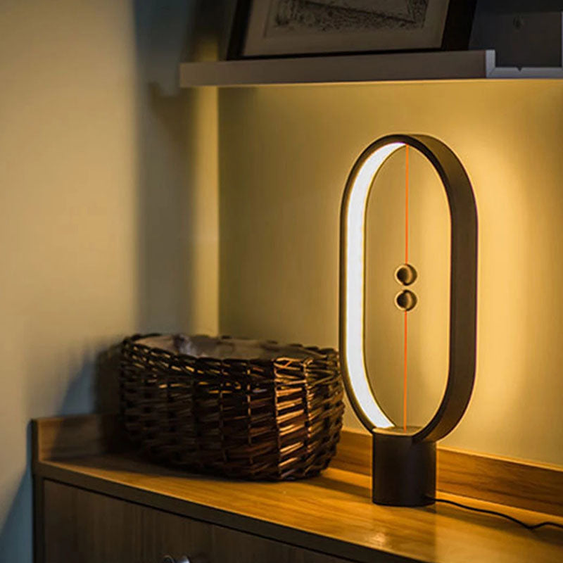 Ring Lamp with ball switch
