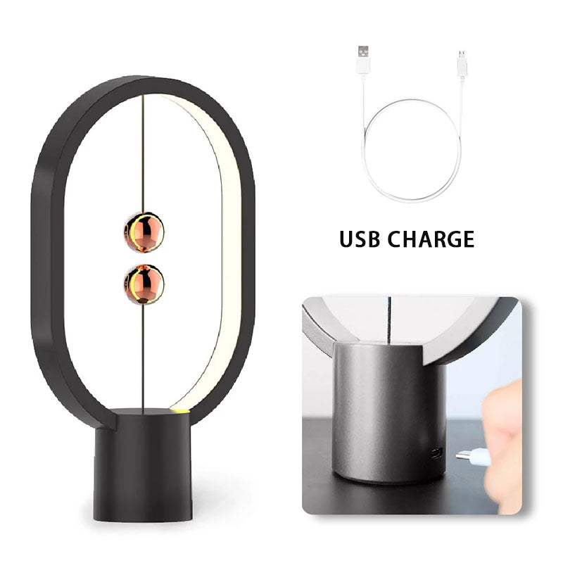 Ring Lamp with ball switch