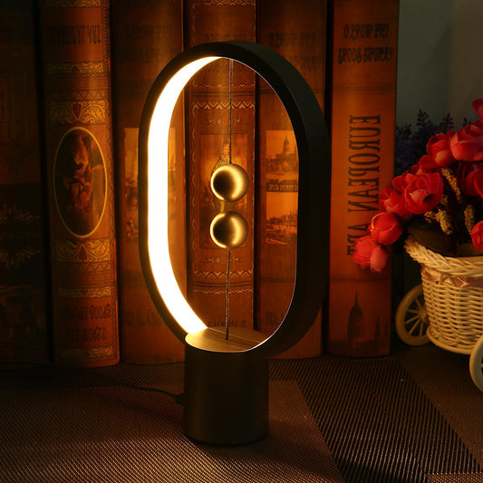 Ring Lamp with ball switch